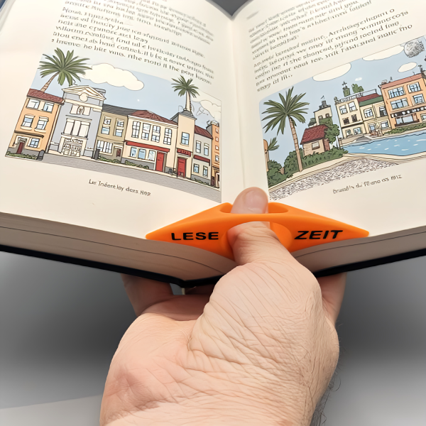 Buchseitenhalter im Buch