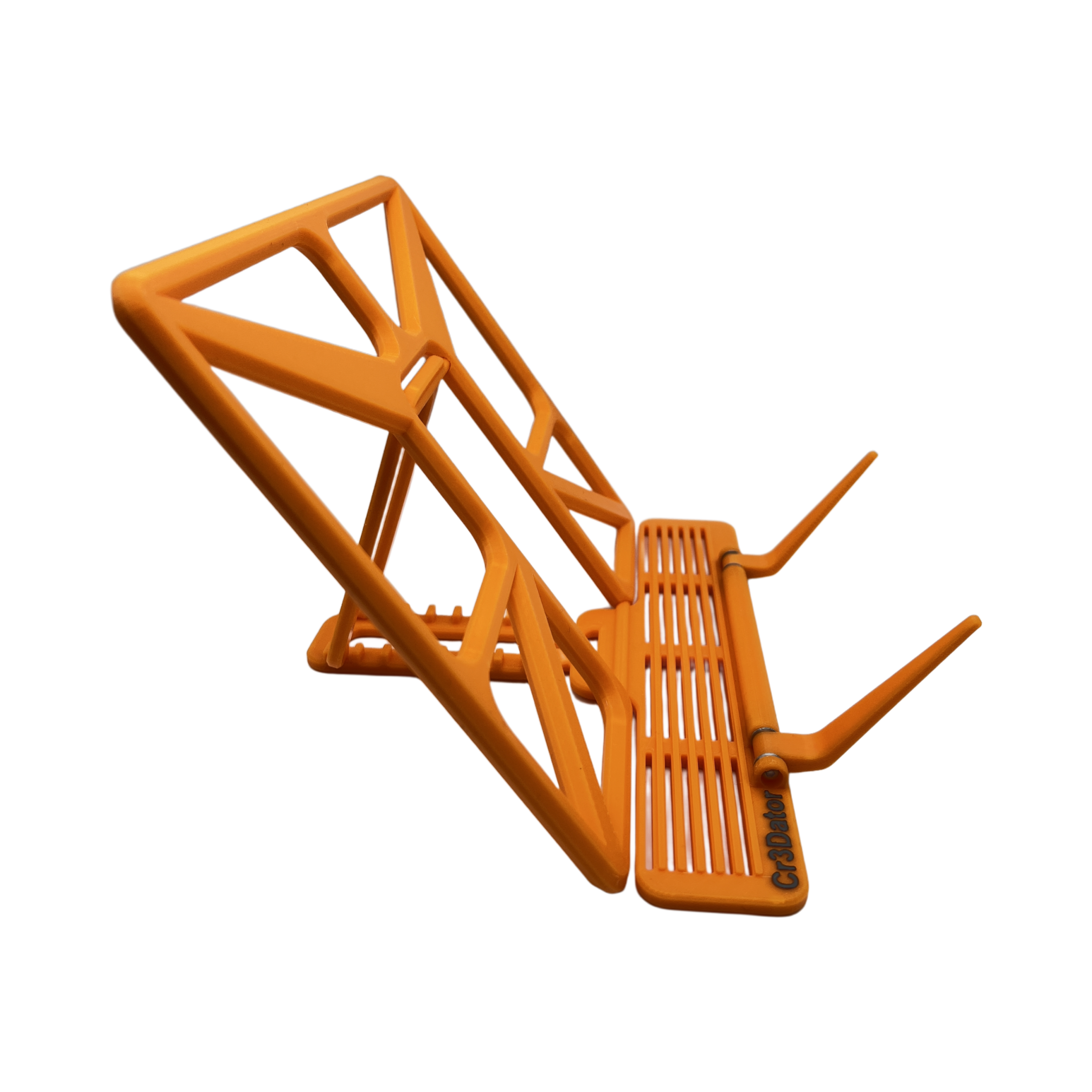 Buchständer Orange in Detailansicht